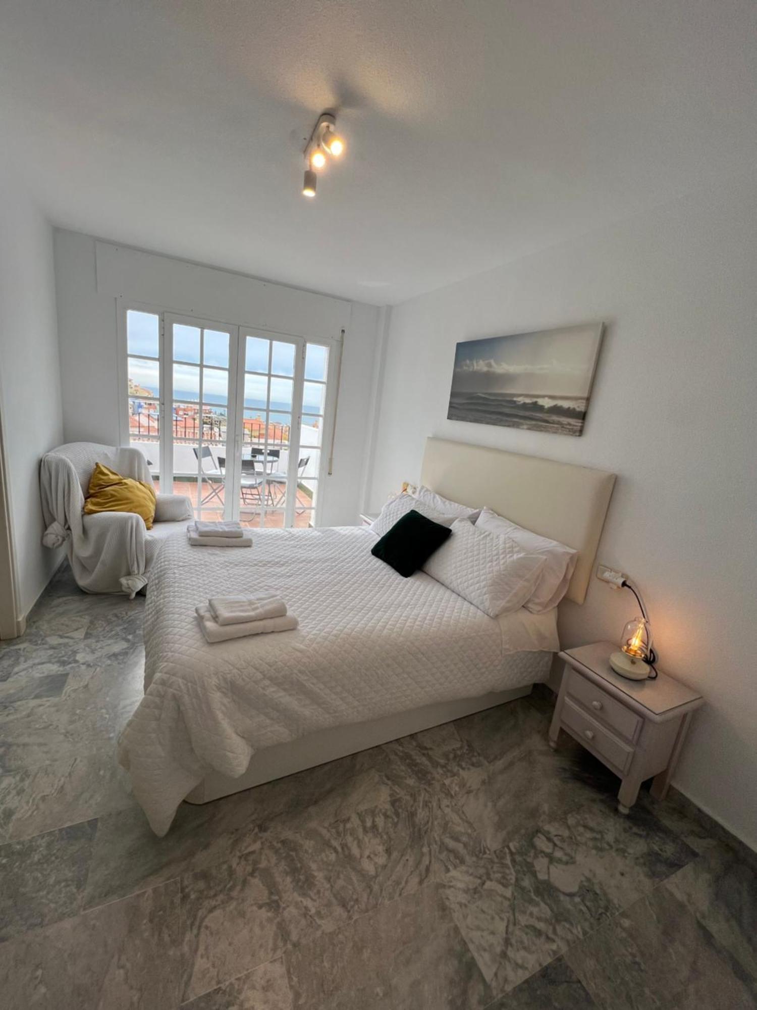 Apartmán Atico Vistas Al Mar Golf ,Piscina Y Parking Albatros 2 Rincón de la Victoria Exteriér fotografie